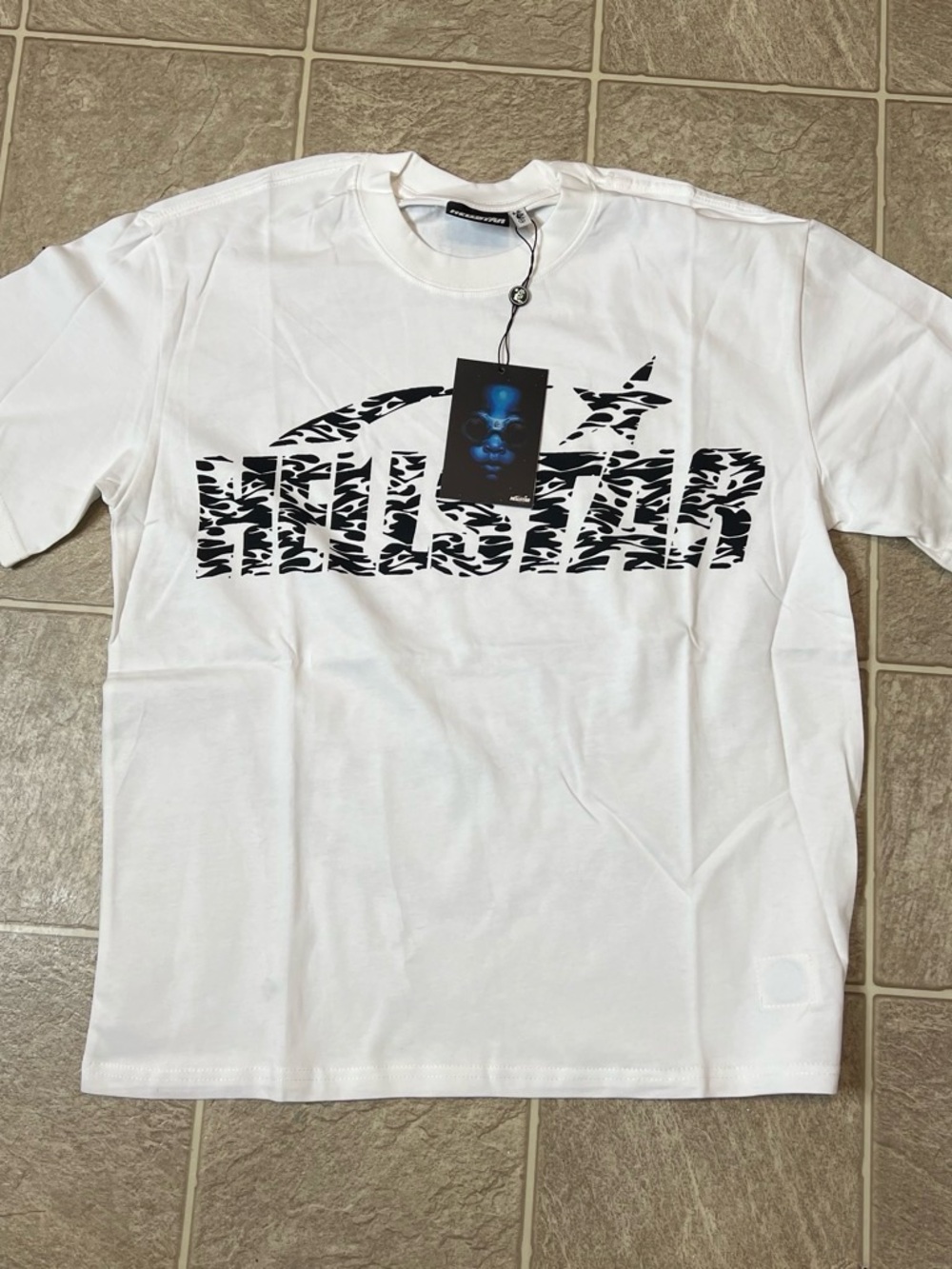 White Killstar Logo Short Sleeve Men's Tee